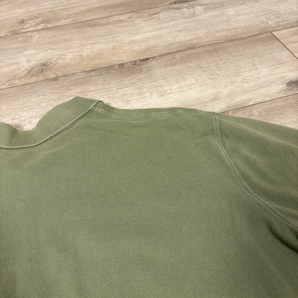 Eddie Bauer Shirt Mens XL Tall Green‎ Short Sleeve Outdoor Classic Polo - Picture 7 of 8